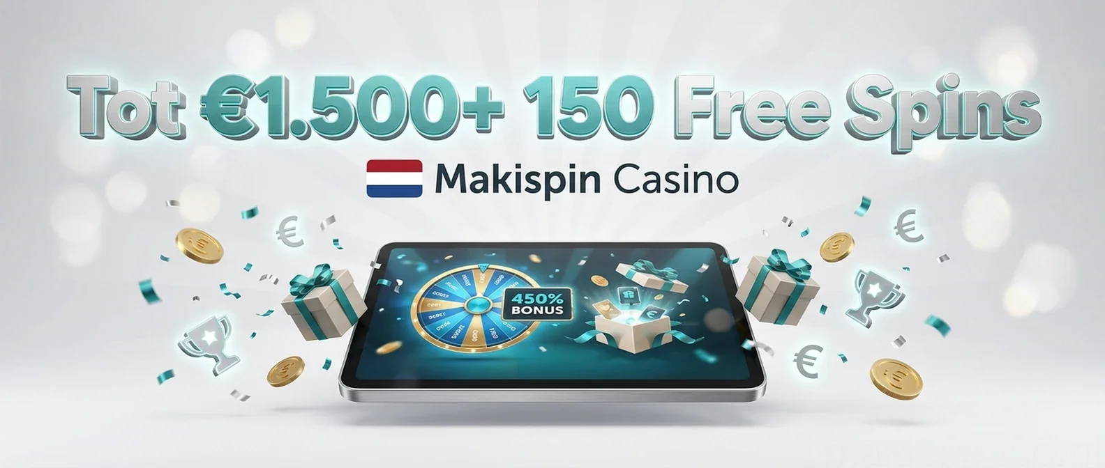 Tot €1.500+ 150 Free Spins